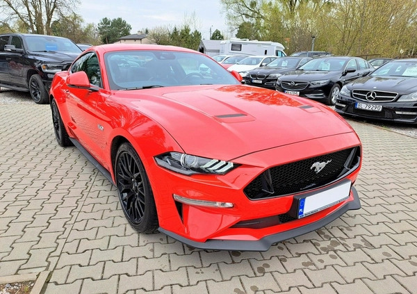 Ford Mustang cena 259000 przebieg: 4000, rok produkcji 2022 z Ząbki małe 742